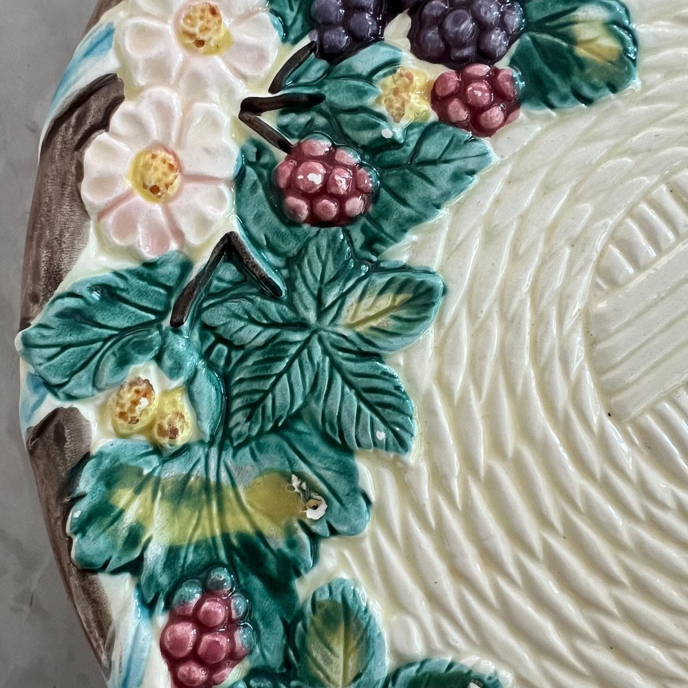 Vintage 1988 Haldon Group Berry Pattern salad plate - Picture 4 of 5